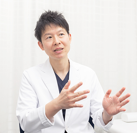 クリニックには理学療法士や管理栄養士も在籍されているとか
